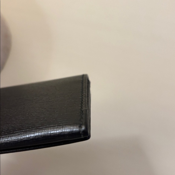 GUCCI BLACK LEATHER CARDHOLDER - Picture 9 of 12